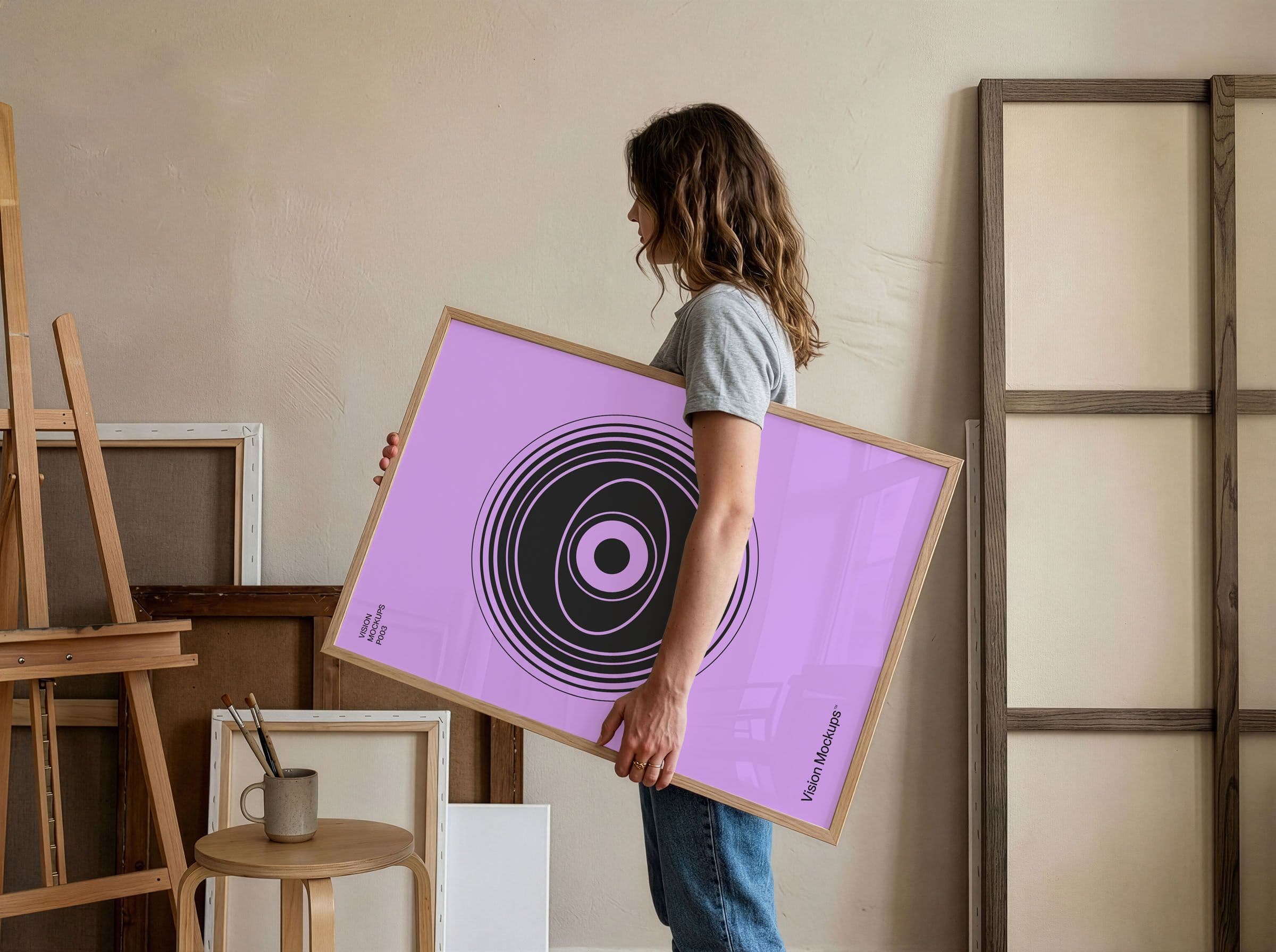 Vision P003 - Poster Frame Mockup - Image 1