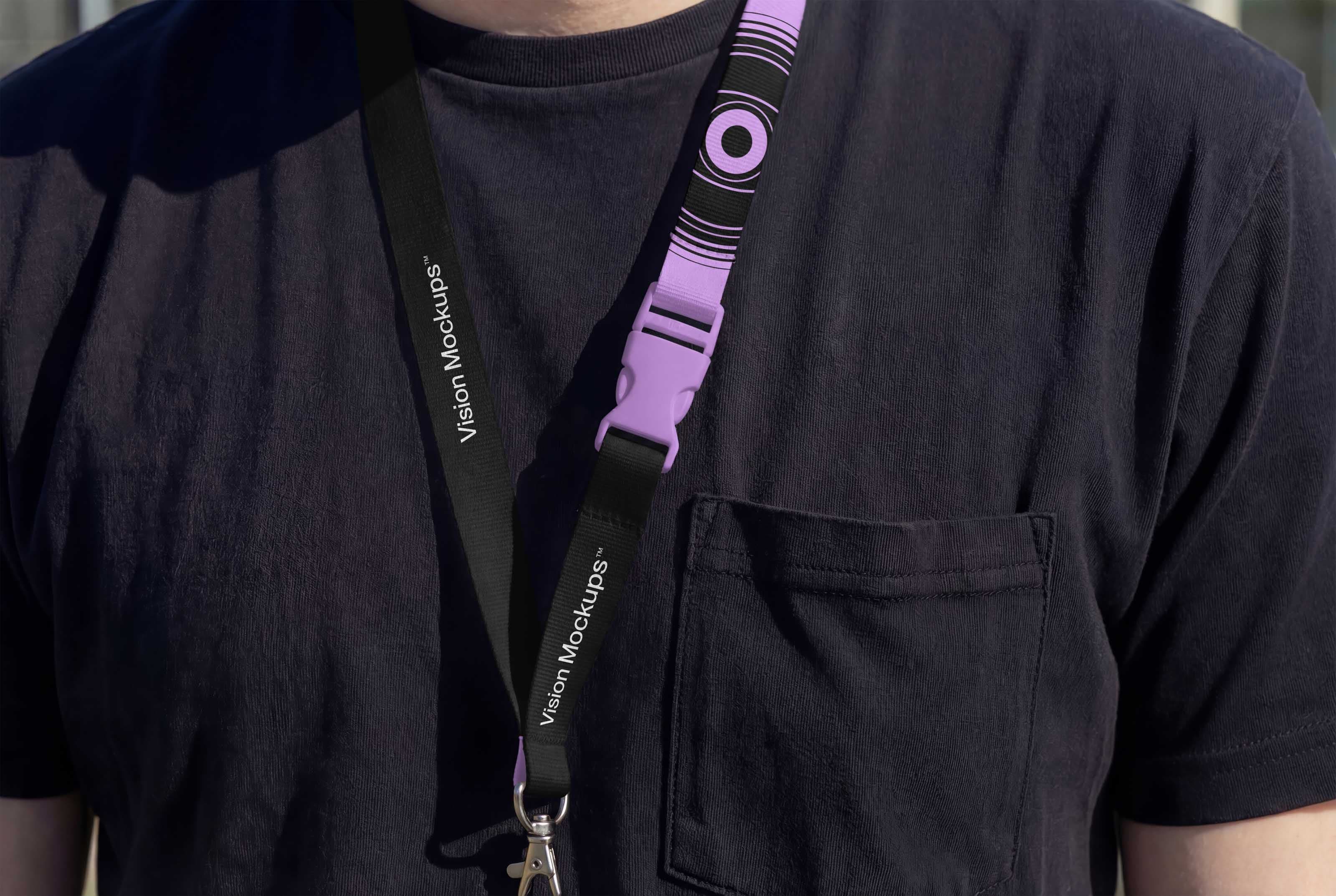 Vision P008 - Lanyard Mockup - Image 2