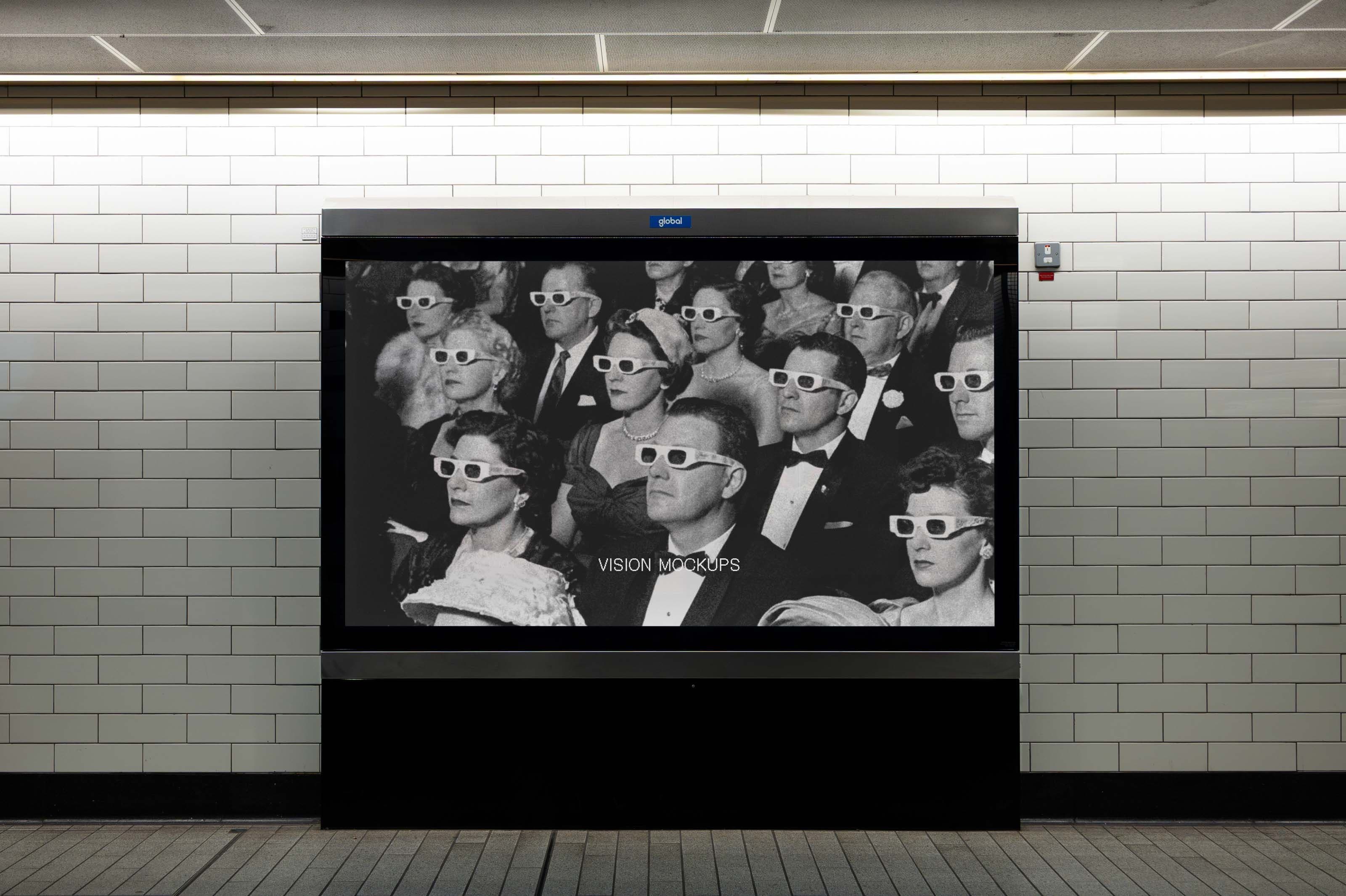 Vision S015 - Digital Sign Mockup - Image 1