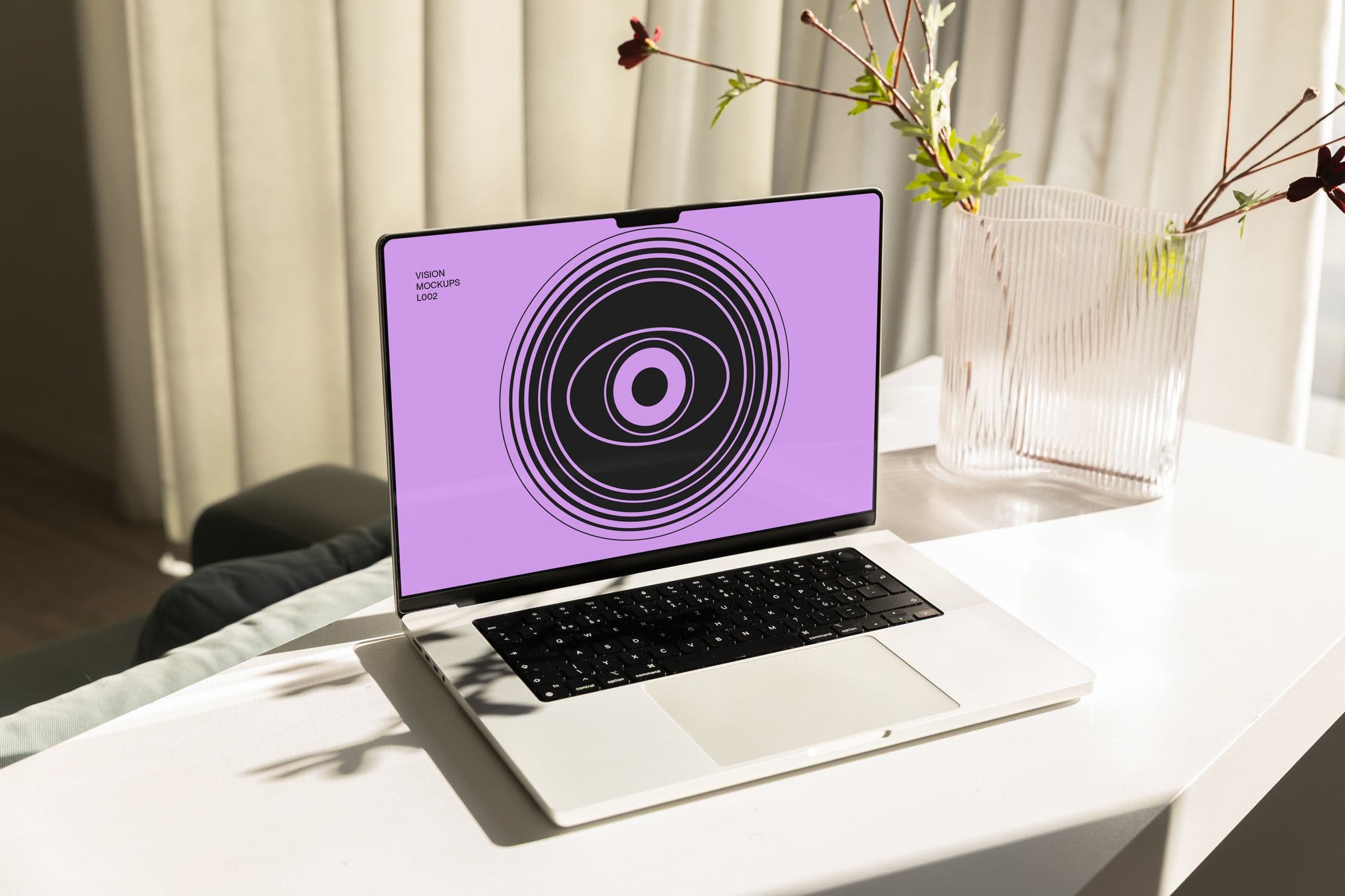 VIsion L002 - Macbook Pro Mockup - Image 1