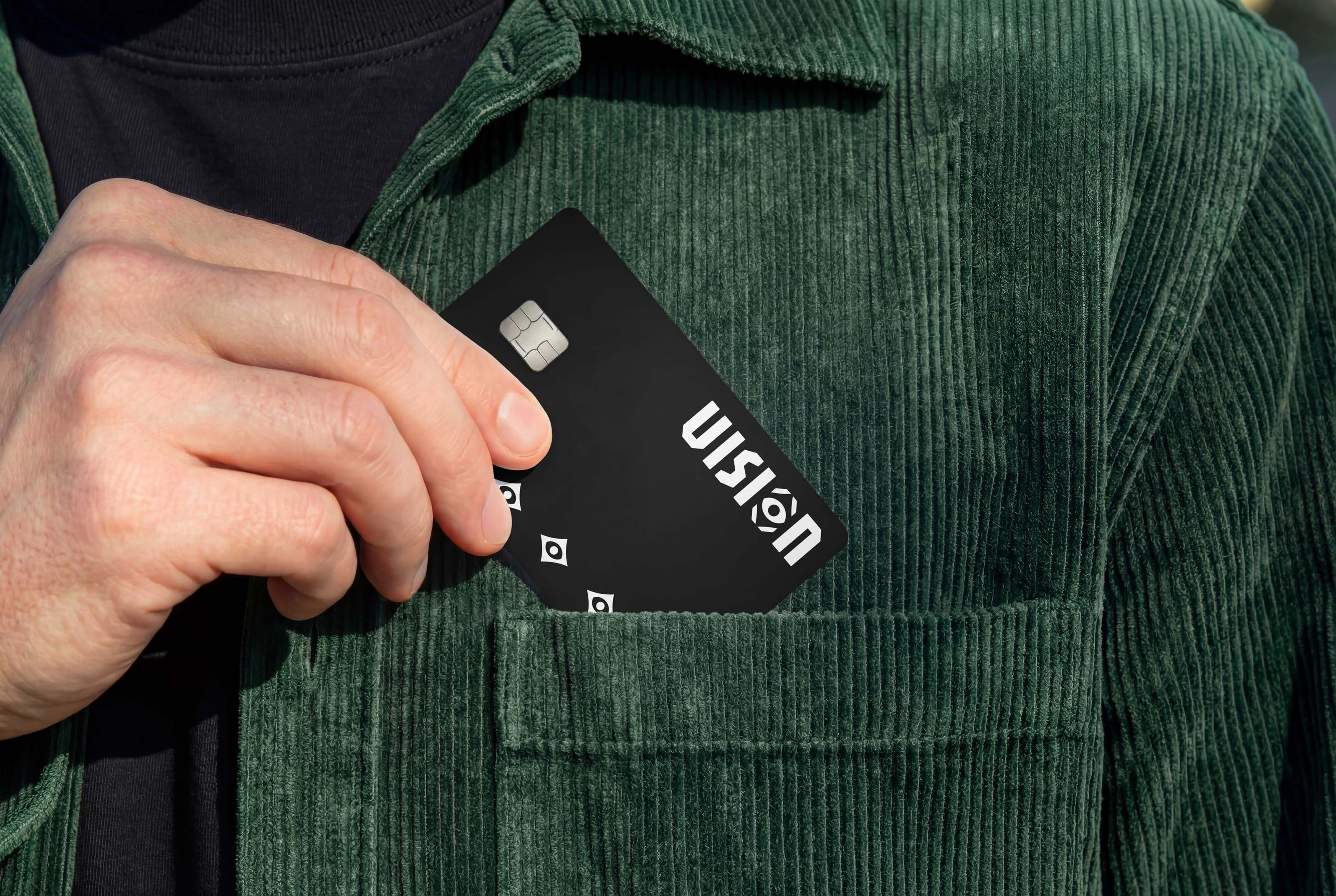 Vision P007 - Credit Card Mockup - Image 2