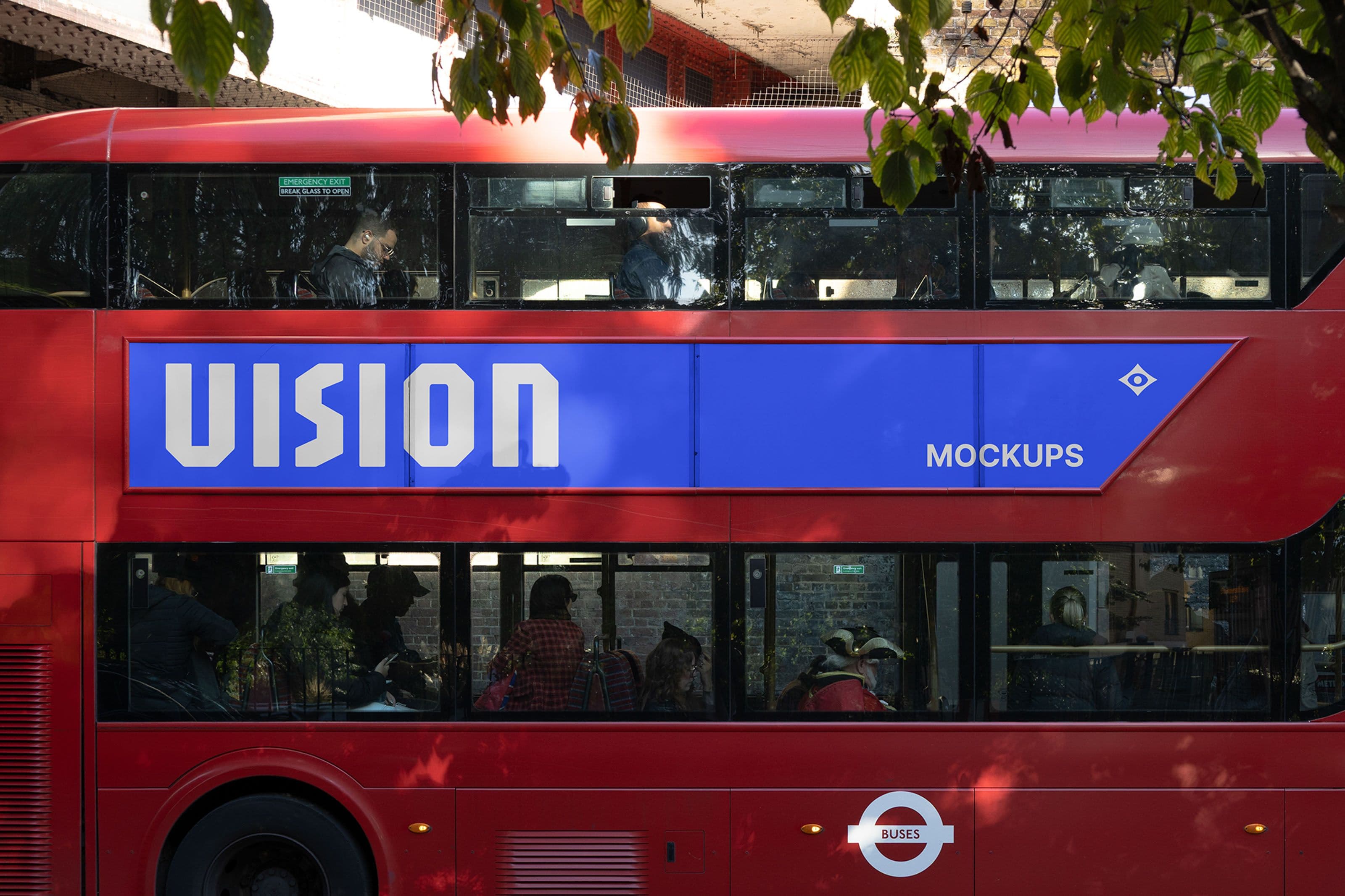 Vision S008 - Bus Sign Mockup - Image 2