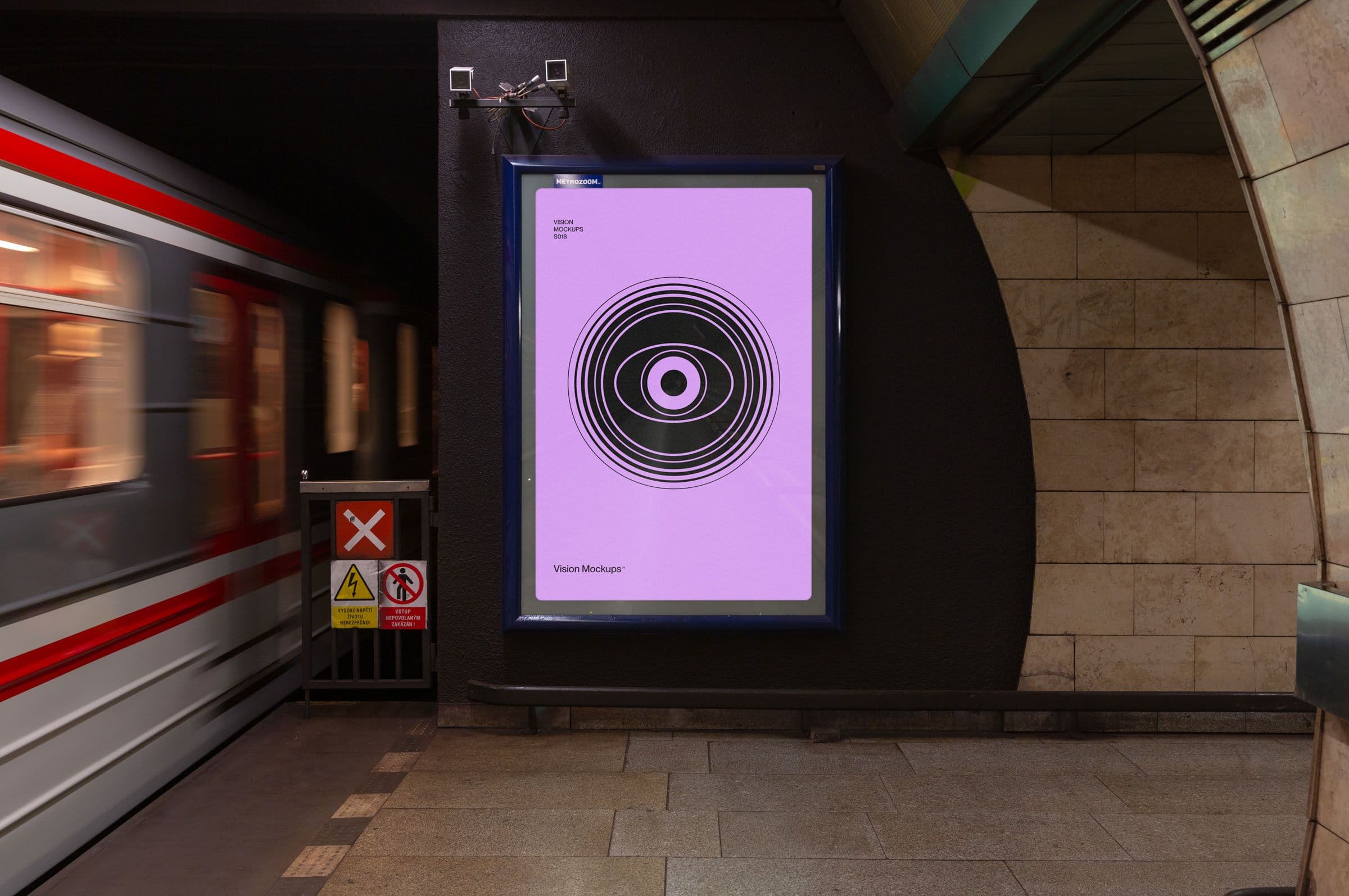 Vision - S018 Metro Poster Mockup - Image 1