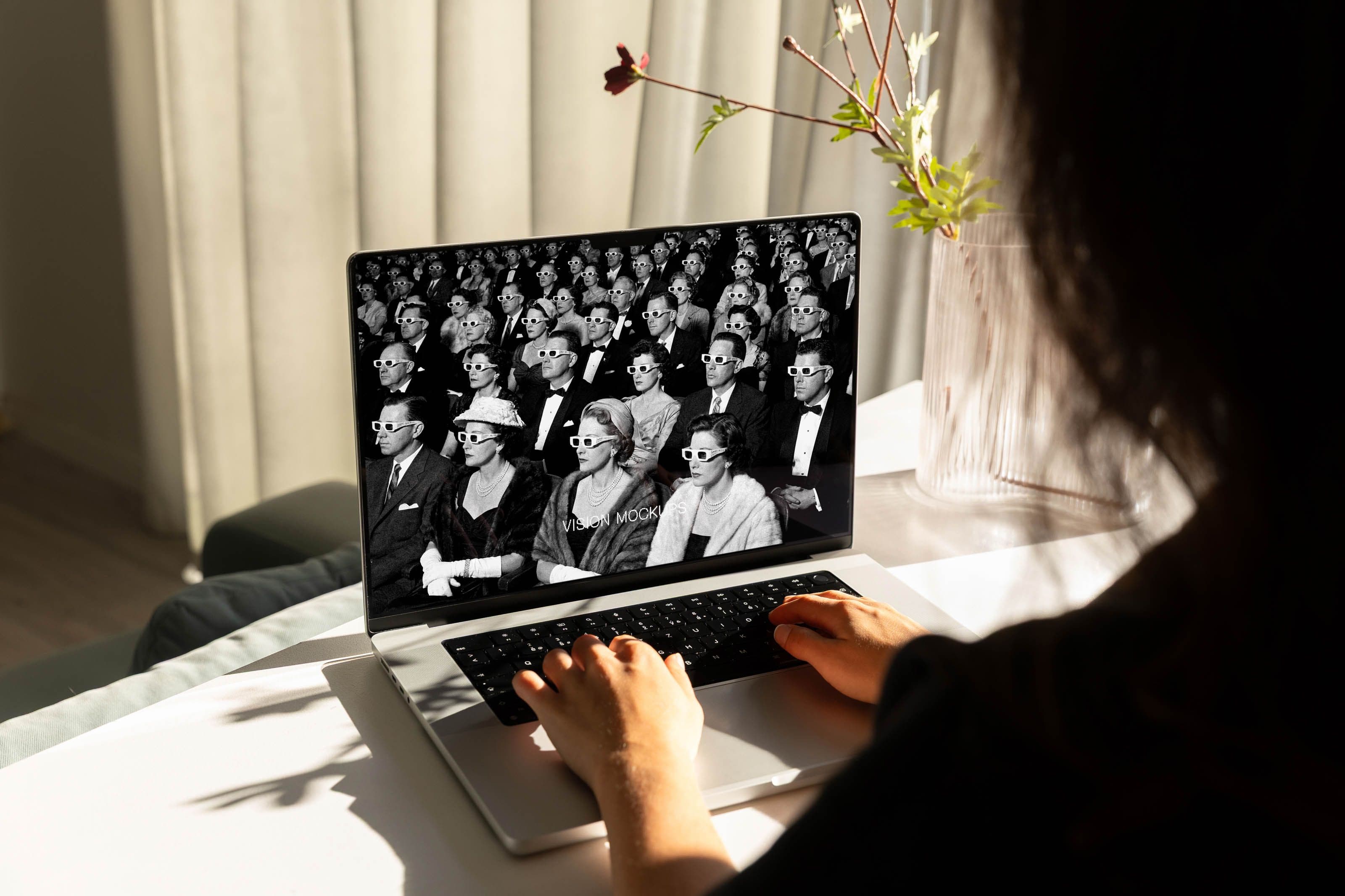 Vision L001 - Macbook Pro Mockup - Image 1