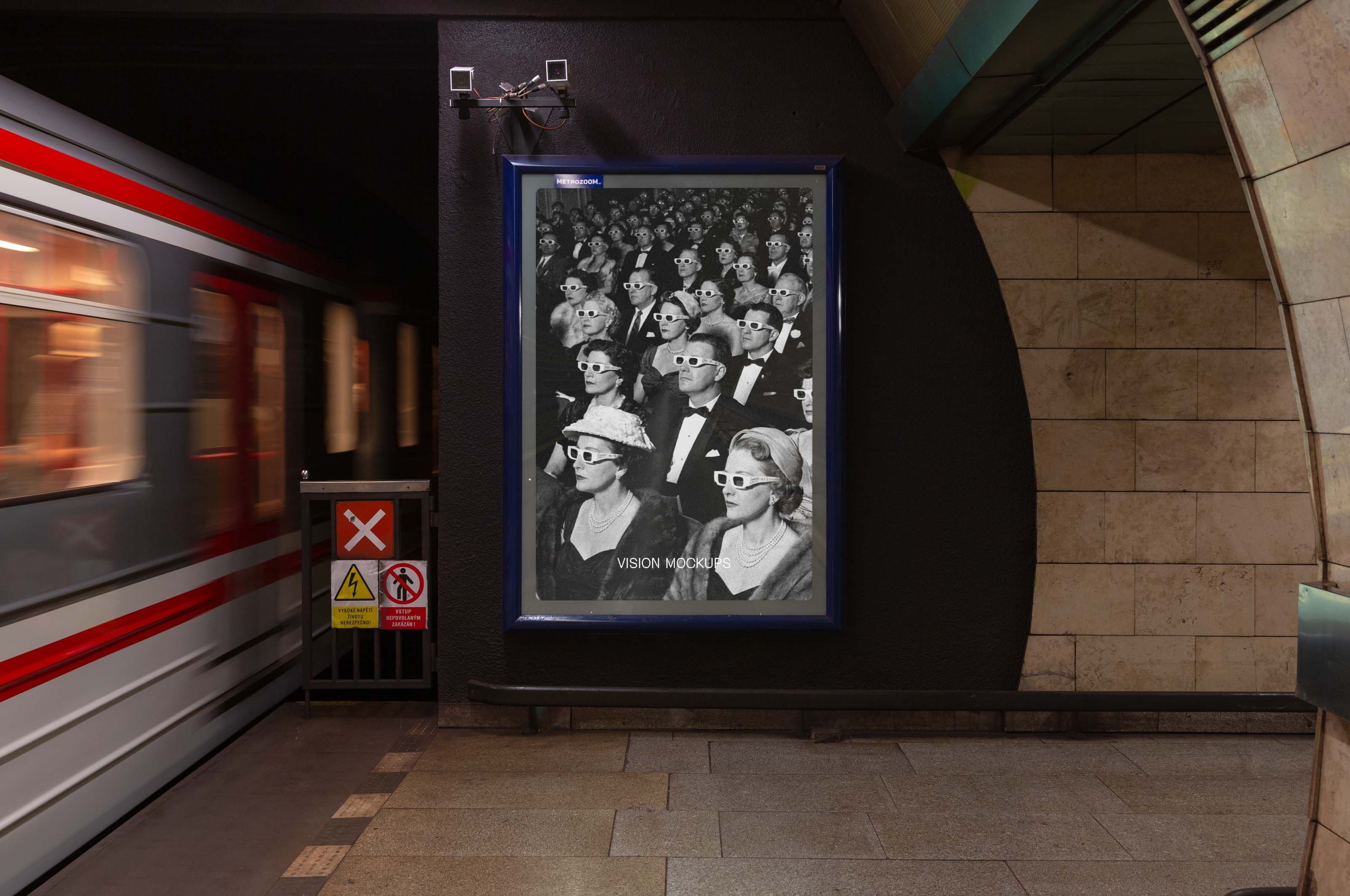 Vision - S018 Metro Poster Mockup - Image 1