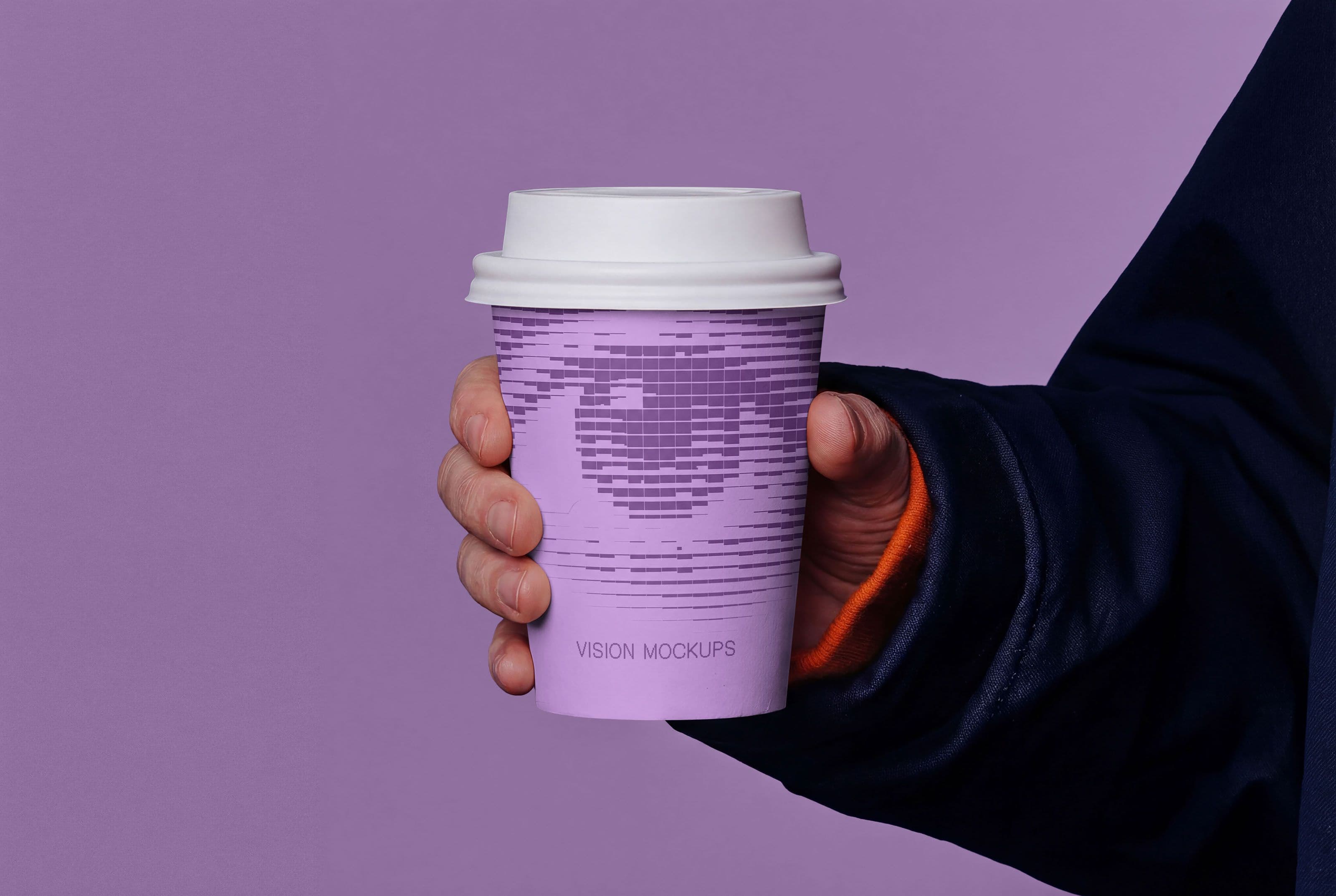 Vision P011 - Coffee Cup Mockup - Image 1