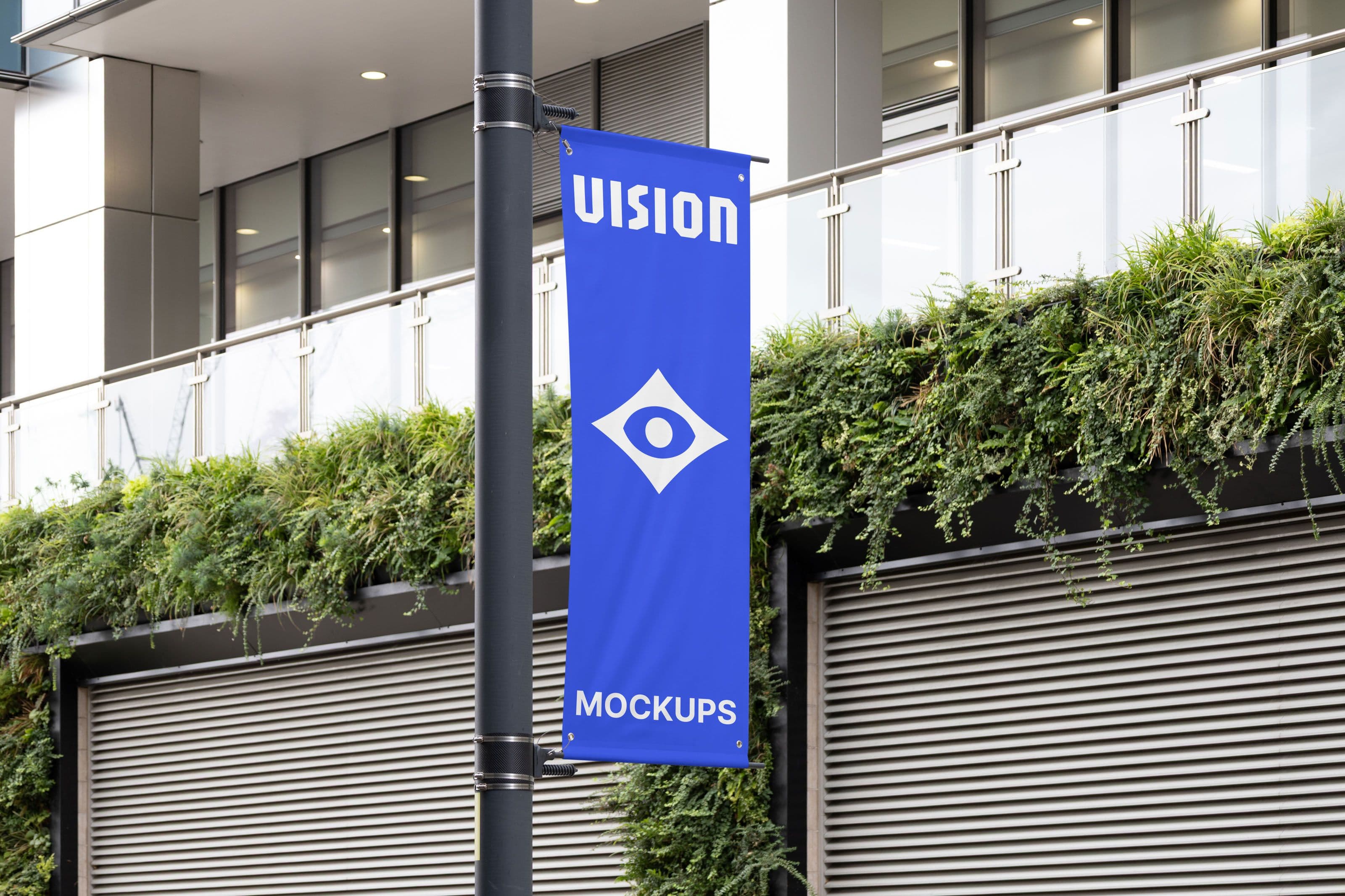 Vision S021 - Urban Flag Mockup - Image 2