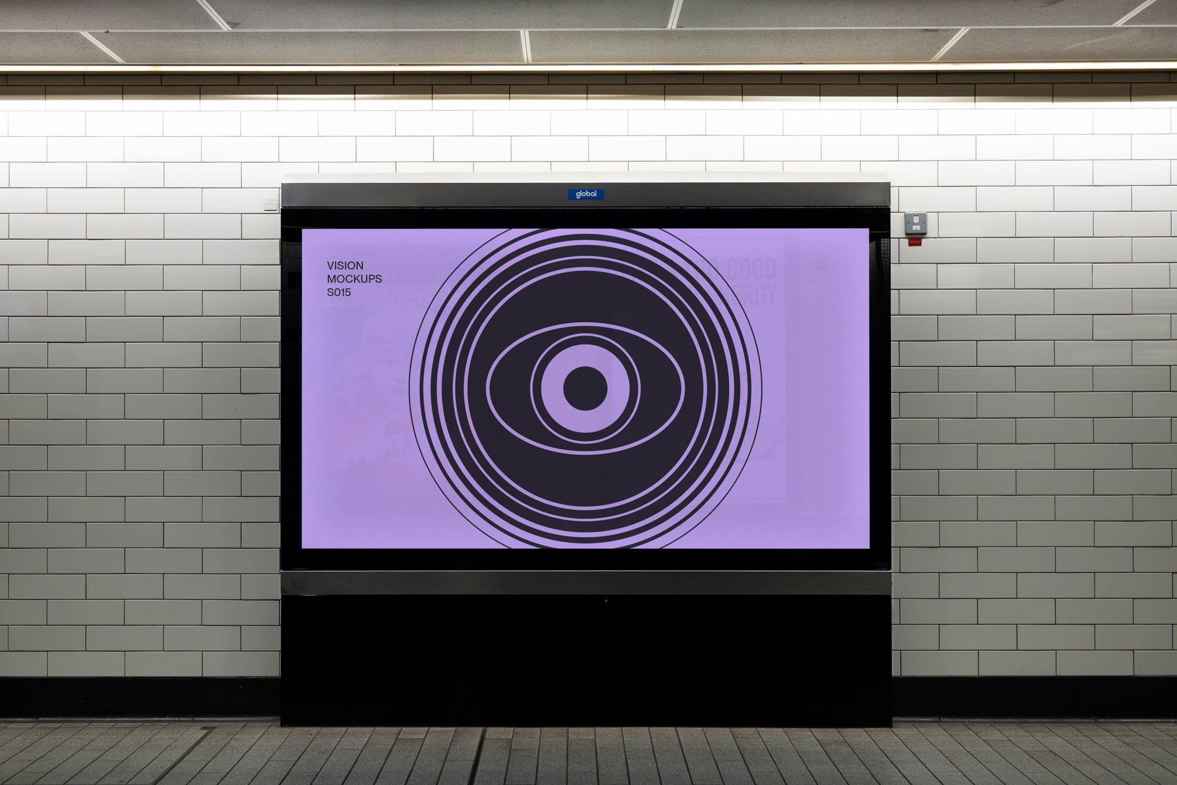 Vision S015 - Digital Sign Mockup - Image 1