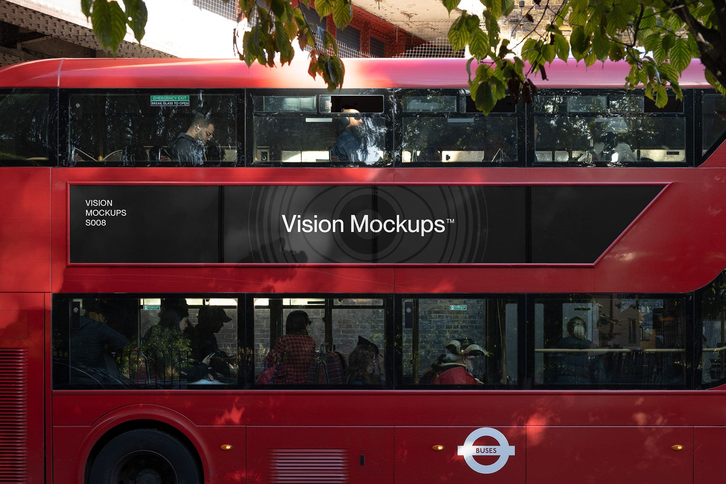 Vision S008 - Bus Sign Mockup - Image 2