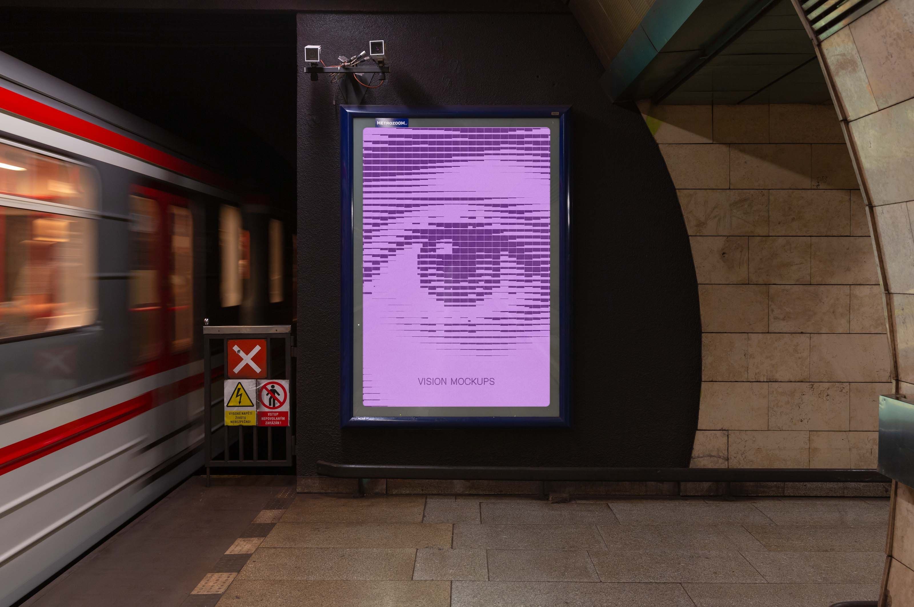 Vision - S018 Metro Poster Mockup - Image 2