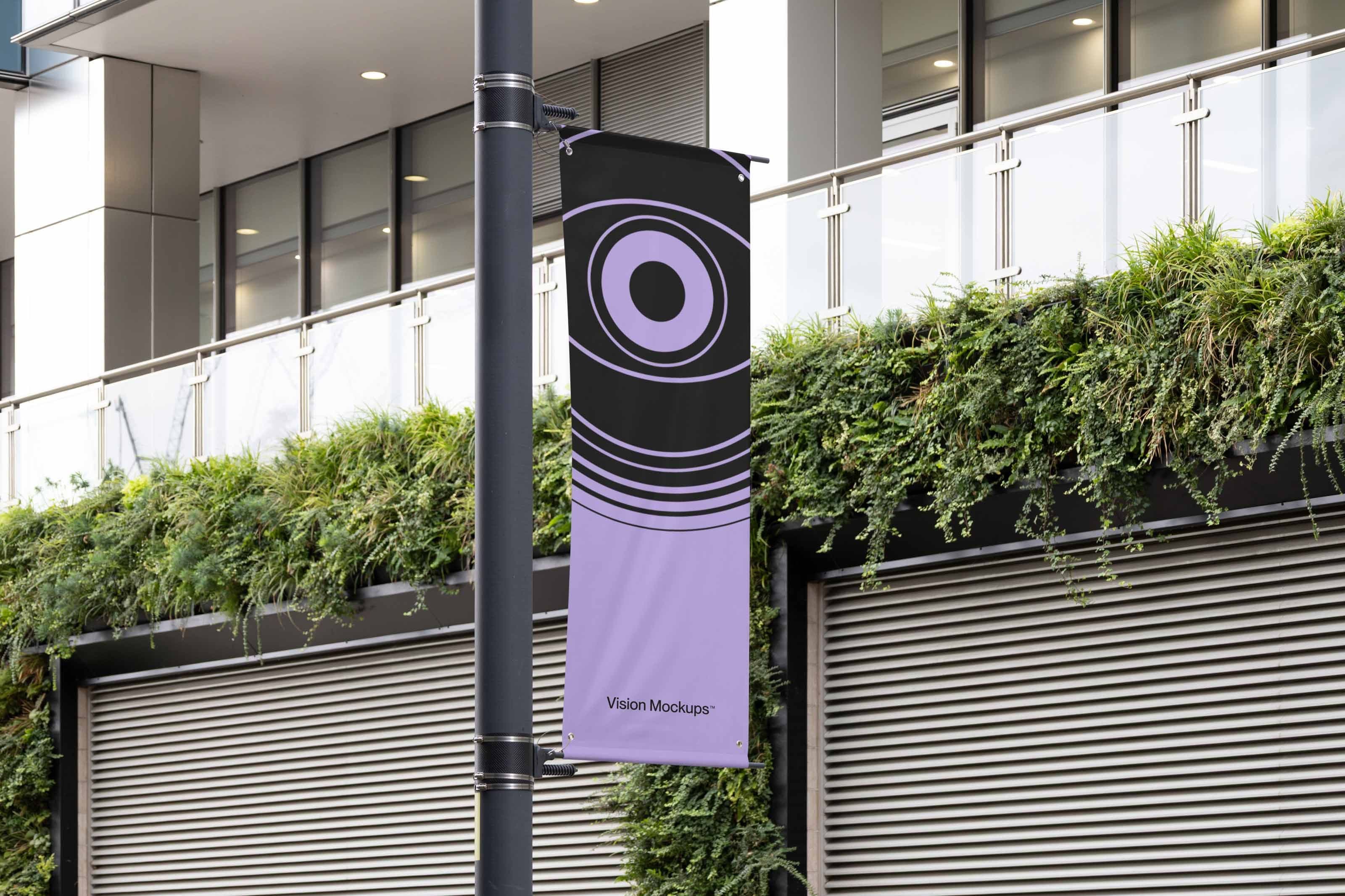 Vision S021 - Urban Flag Mockup - Image 2